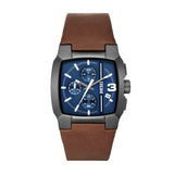 Diesel Cliffhanger Chronograph Brown Leather Watch