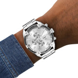 Diesel Spiked Stainless Steel Watch