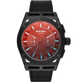 Diesel Timeframe Chronograph Iridescent Black Red