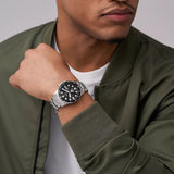 Dive Three-Hand Date Stainless Steel