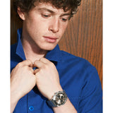 Everett Chronograph Stainless Steel Watch FS6128