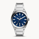 Everett Three-Hand Date Stainless Steel Watch