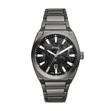 Everett Three-Hand Date Stainless Steel Watch FS6075