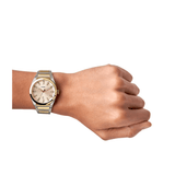 Everett Three-Hand Date Two-Tone Stainless Steel Watch