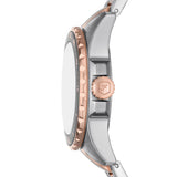 Fossil Blue Dive Three-Hand Two-Tone Stainless Steel Watch ES5348