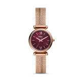 Fossil Carlie Mini Three-Hand Watch