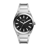 Everett Three-Hand Date Stainless Steel Watch FS5821