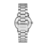 Fossil Heritage Automatic Stainless Steel Black Dial Watch