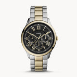 Fossil Pierce Multifunction Two-Tone Alloy Watch
