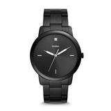 Fossil The Minimalist Carbon Series Three-Hand Watch