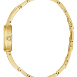 GOLD TONE CASE GOLD TONE STAINLESS STEEL WATCH