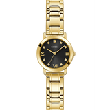 GOLD TONE CASE GOLD TONE STAINLESS STEEL WATCH