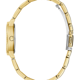 GOLD TONE CASE GOLD TONE STAINLESS STEEL WATCH