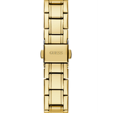 GOLD TONE CASE GOLD TONE STAINLESS STEEL WATCH