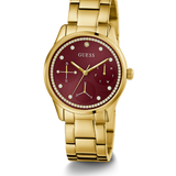 GUESS Ladies Gold Tone Multi-function Watch