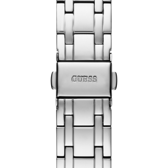 GUESS Ladies Silver Tone Analog Watch