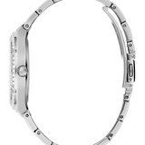 GUESS Ladies Silver Tone Analog Watch