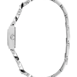 GUESS Ladies Silver Tone Silver Analog Watch