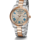 GUESS Mens 2-Tone Day/Date Watch GW0265G13