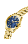 GUESS Mens Gold Tone Analog Watch