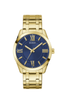 GUESS Mens Gold Tone Analog Watch