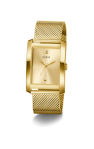 GUESS Mens Gold Tone Analog Watch GW0898G1