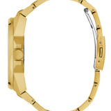 GUESS Mens Gold Tone Multi-function Watch GW0798G2
