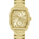 GUESS Mens Gold Tone Multi-function Watch GW0885G1