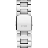 GUESS Mens Silver Tone Multi-function Watch GW0703G1