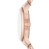 Gilmore Three-Hand Date Rose Gold-Tone Stainless Steel Watch