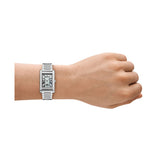 Gino Two Hand Steel Watch