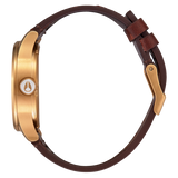 Gold / Indigo / Brown Sentry Leather