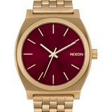 Gold / Oxblood Sunray Time Teller