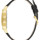 Gold-Tone Square Multifunction Watch