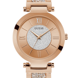 Guess Crystal Bangle Analog Watch