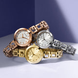 Guess Gold Tone Case Stainless Steel Watch