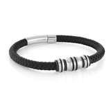 Italgem Beads Leather Bracelet