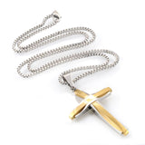 Italgem Polished Cross Pendant