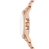Kaycie Pave Rose Gold-Tone Watch