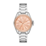 Kaycie Pave Silver-Tone Watch MK4854