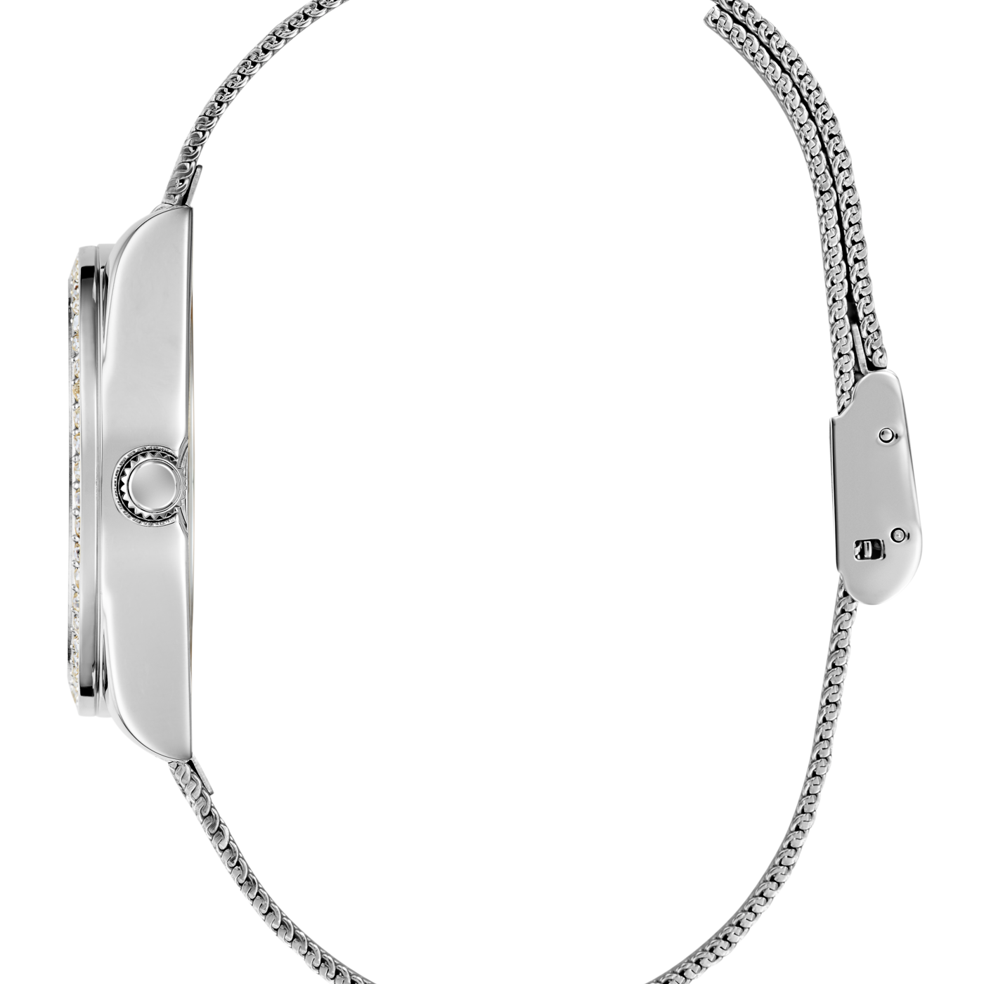 Ladies Silver Tone Analog Watch