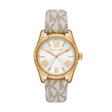 Lexington Gold-Tone and Signature Logo Watch