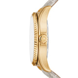 Lexington Gold-Tone and Signature Logo Watch