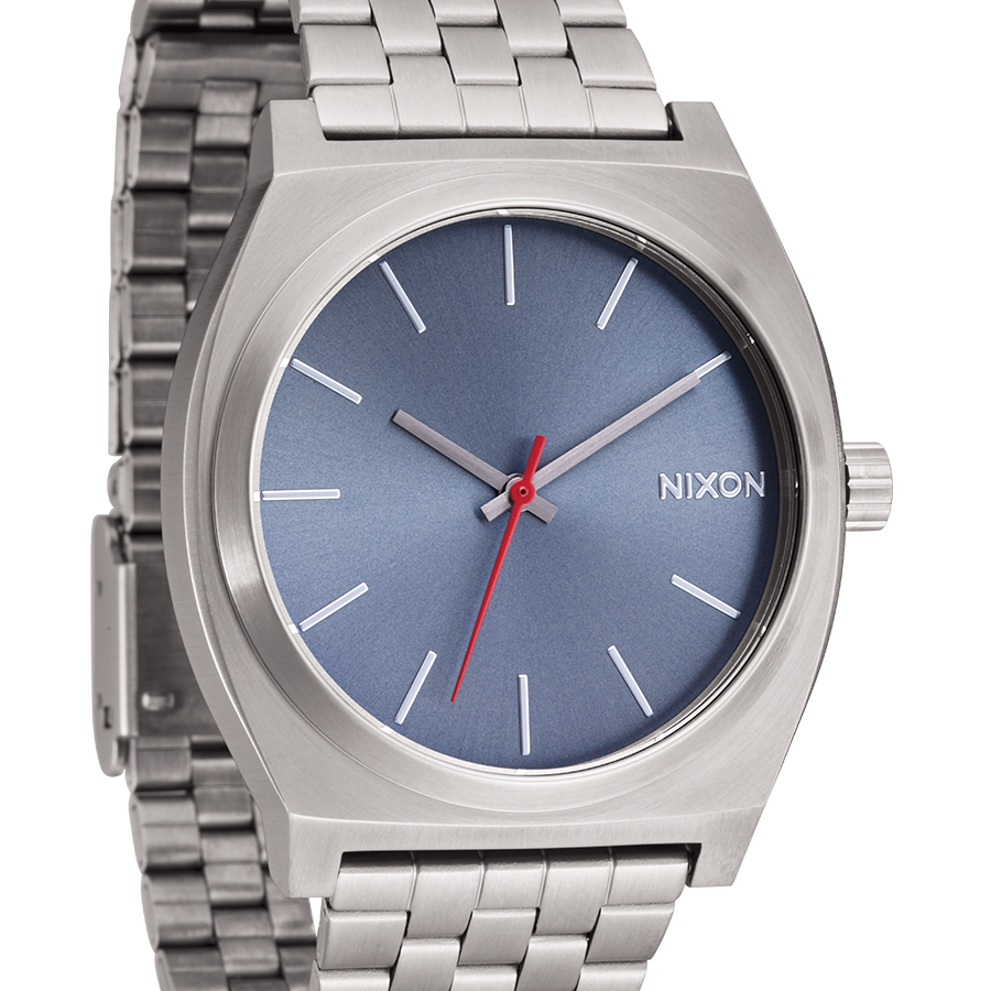 Light Gunmetal / Dusty Blue Time Teller