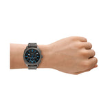 Machine Chronograph Smoke Stainless Steel Watc