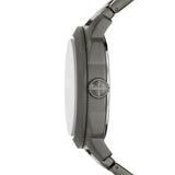 Machine Three-Hand Date Smoke Stainless Steel Watch FS5970