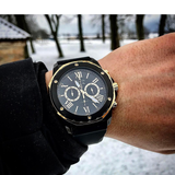 Marine Star Chronograph Watch Black IP Chronograph  98B278