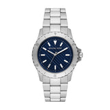 Men's Everest Three-Hand Stainless Steel Watch