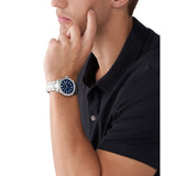 Men's Everest Three-Hand Stainless Steel Watch