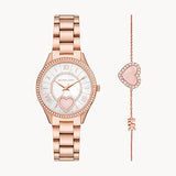Micheal Kors Lauryn Watch And Bracelet Set